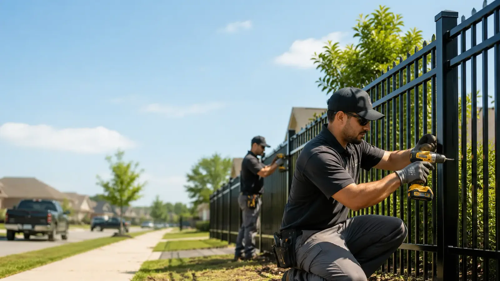 Metal Fence Installation in Alsey, IL